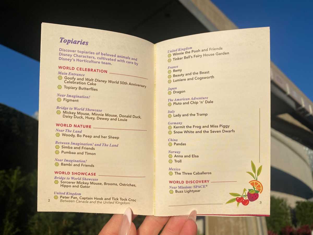 First Look Inside the 2022 EPCOT International Flower & Garden Festival Passport 13 flower and garden passport 11