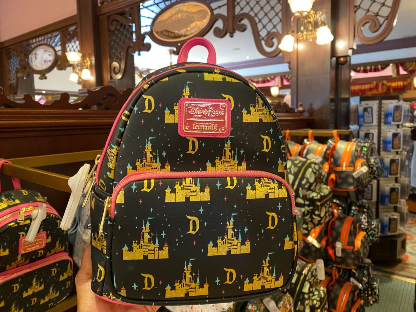 New Sleeping Beauty Castle Loungefly Mini Backpack Debuts at Disneyland