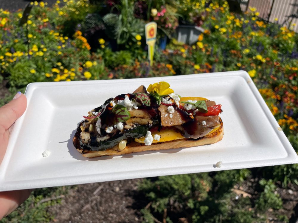 EPCOT Farmers Feast - EPCOT International Flower & Garden Festival 19 farmers feast bruschetta 19