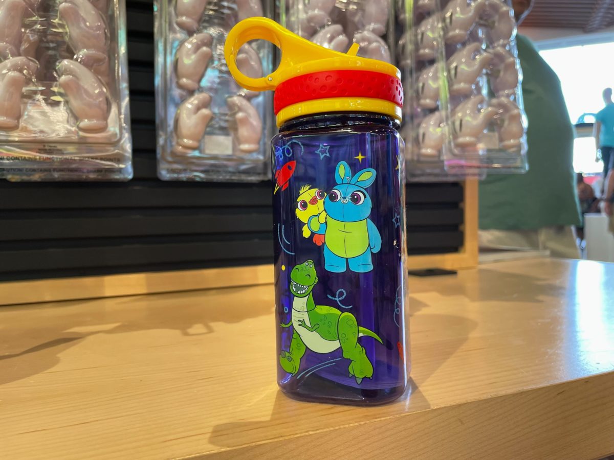 Toy Story 4, Retro Forky Toy Ad Stainless Steel Water Bottle