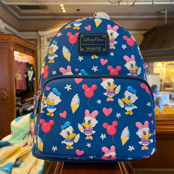 donald and daisy duck love loungefly mini backpack