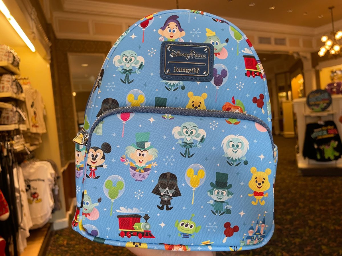 Blue store disney backpack