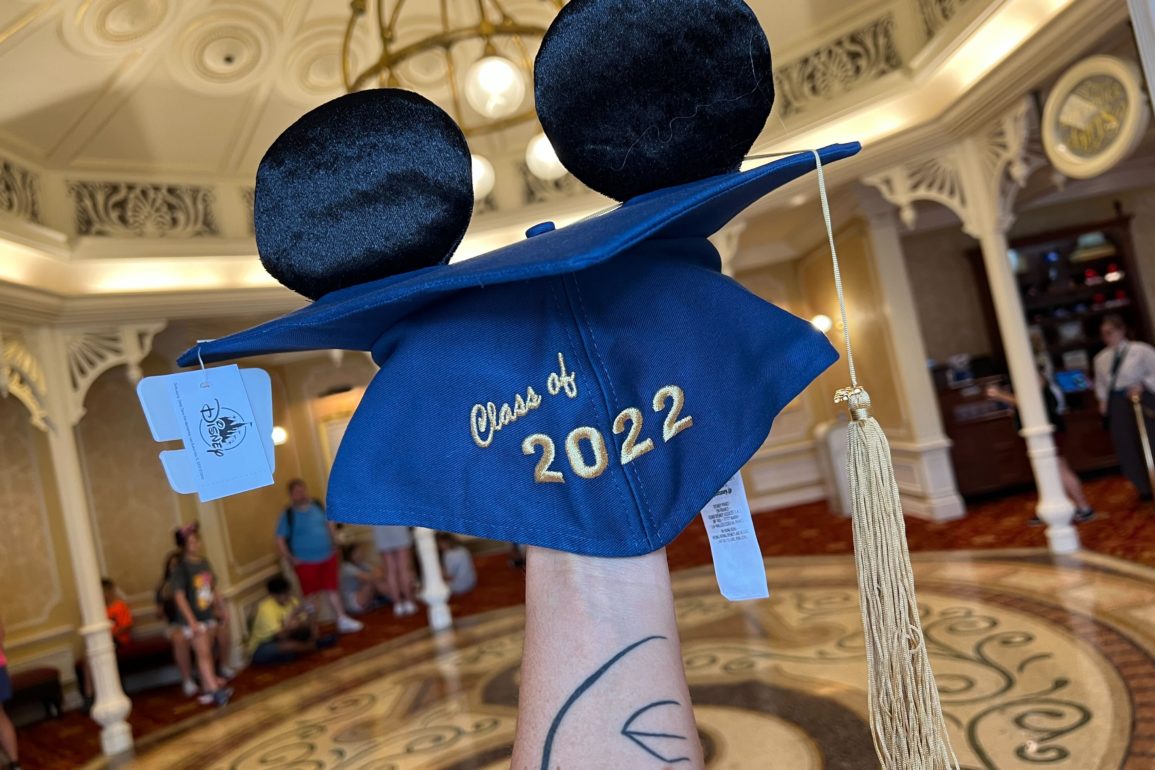 New Class of 2022 Graduation Mickey Ear Hat at Walt Disney World WDW