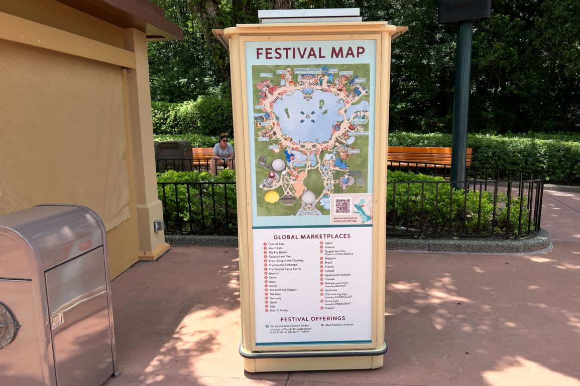 Map of Global Marketplaces Now Available for EPCOT International Food