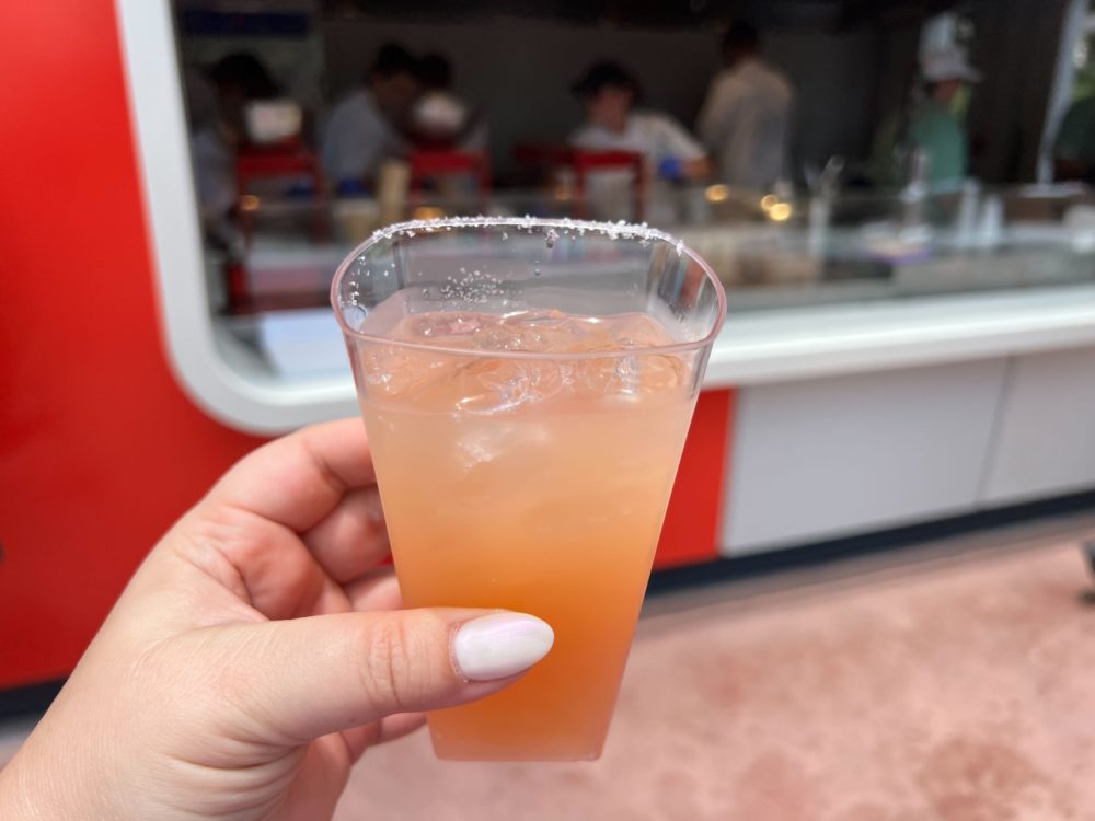 The Fry Basket - EPCOT International Food & Wine Festival 14 fry basket salty dog cocktail 1