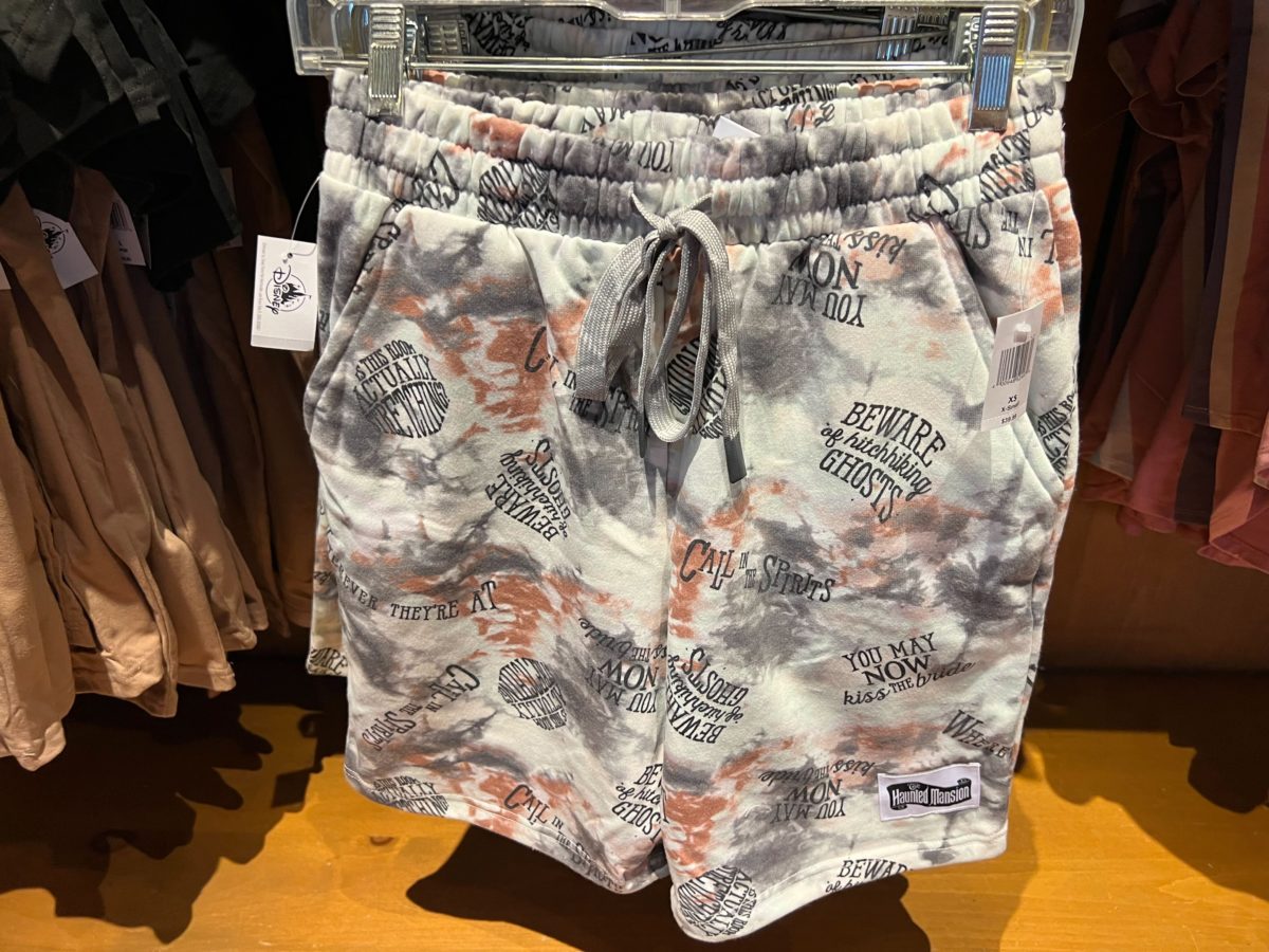 PHOTOS: New Haunted Mansion Shorts and Leggings Available at Walt