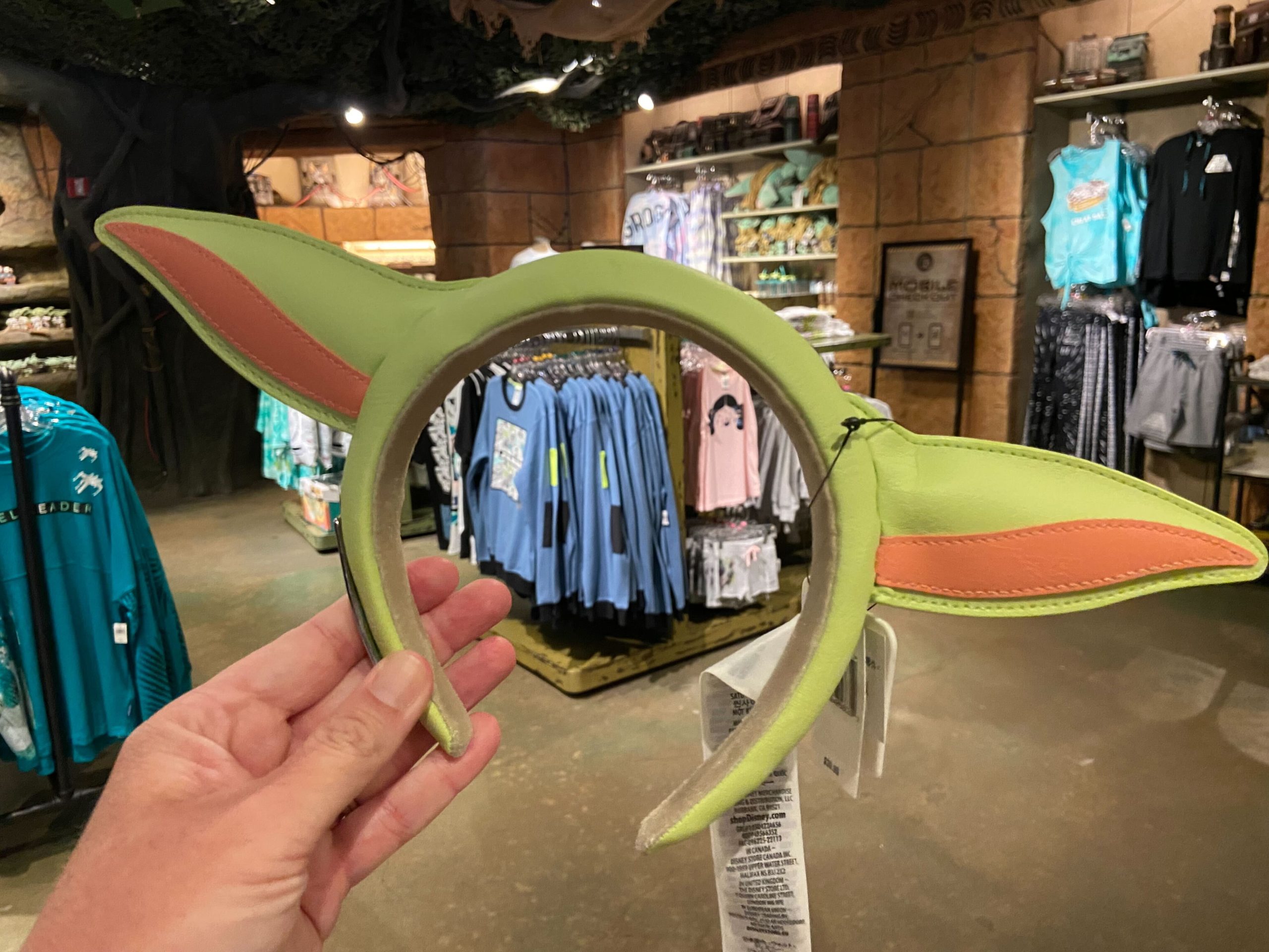 Grogu Loungefly Ears and Native Shoes Available at Disneyland Resort