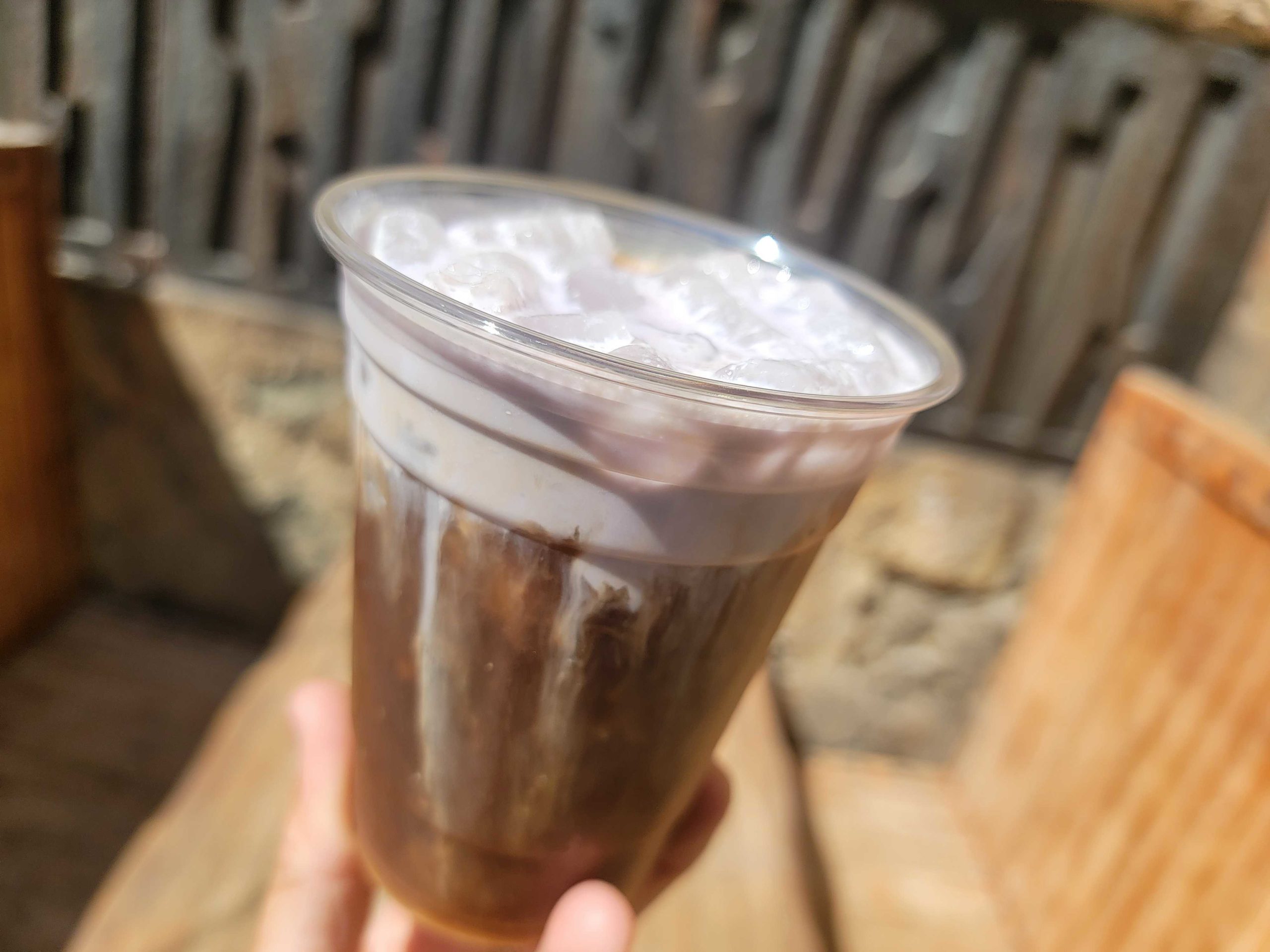 REVIEW New Cold Brew with Taro Topper from Docking Bay 7 Food and
