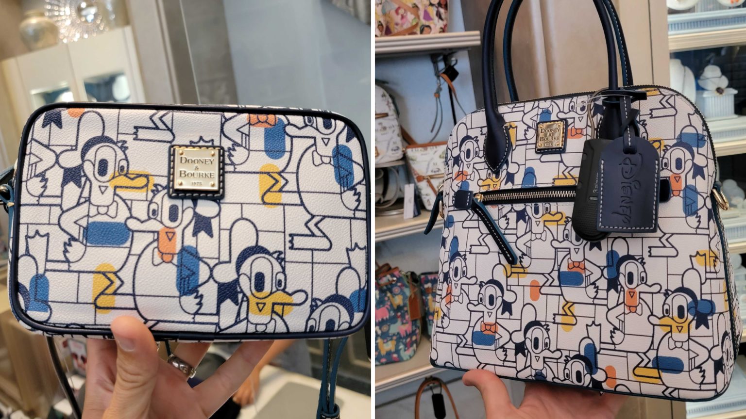 Donald Duck Dooney & Bourke Handbags Debut at Disneyland Disneyland