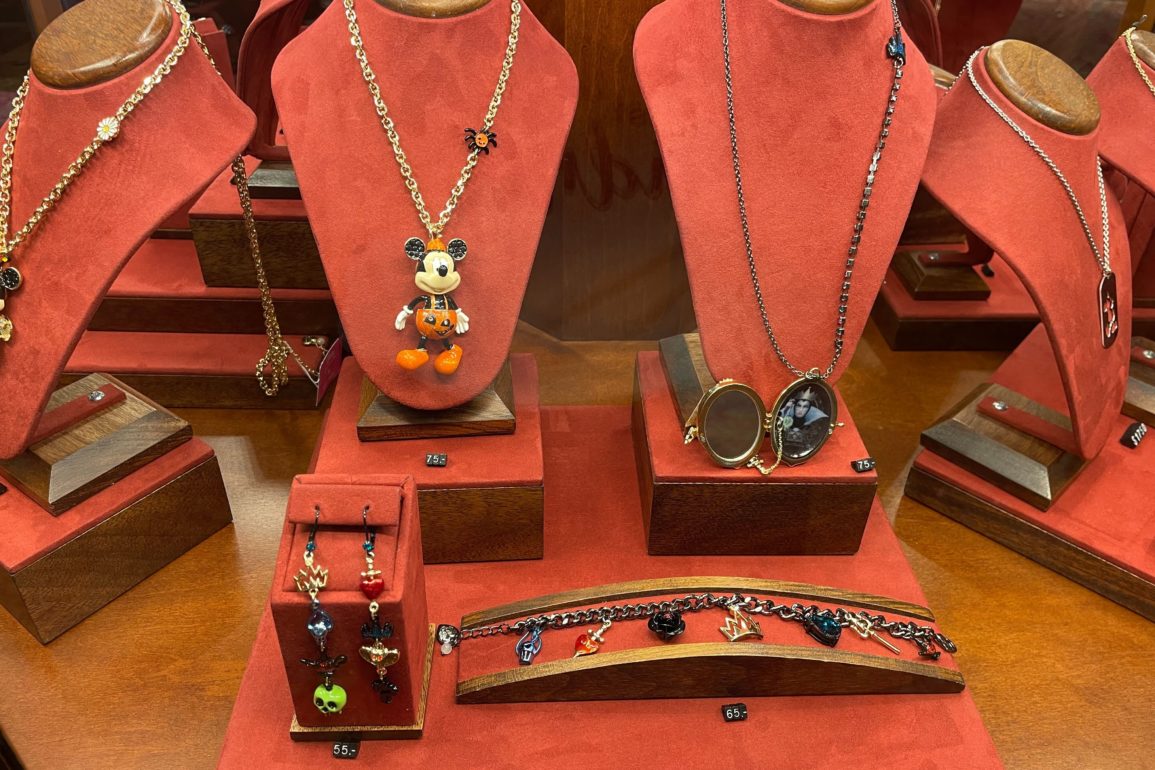 New Betsey Johnson Disney Villains and Halloween Jewelry at Walt Disney