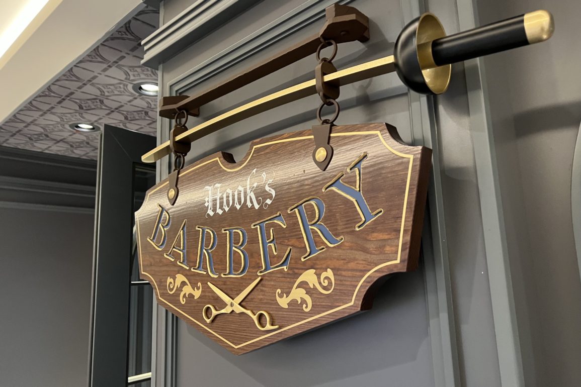 An InDepth Review of Hook's Barbery Aboard the Disney Wish WDW News