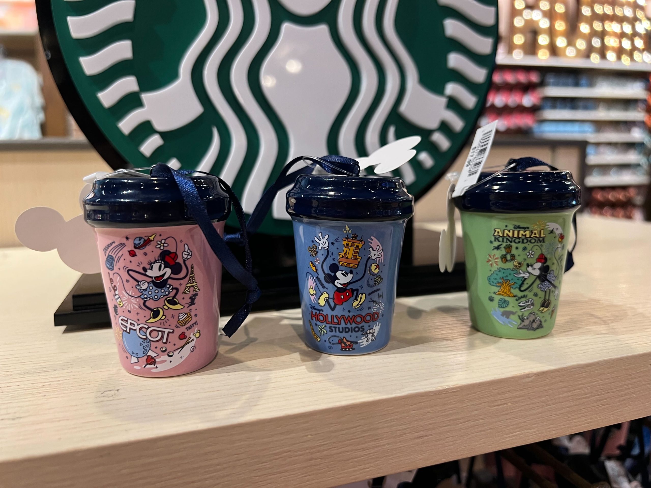 New Walt Disney World Parks Starbucks Ornaments Arrive WDW News Today