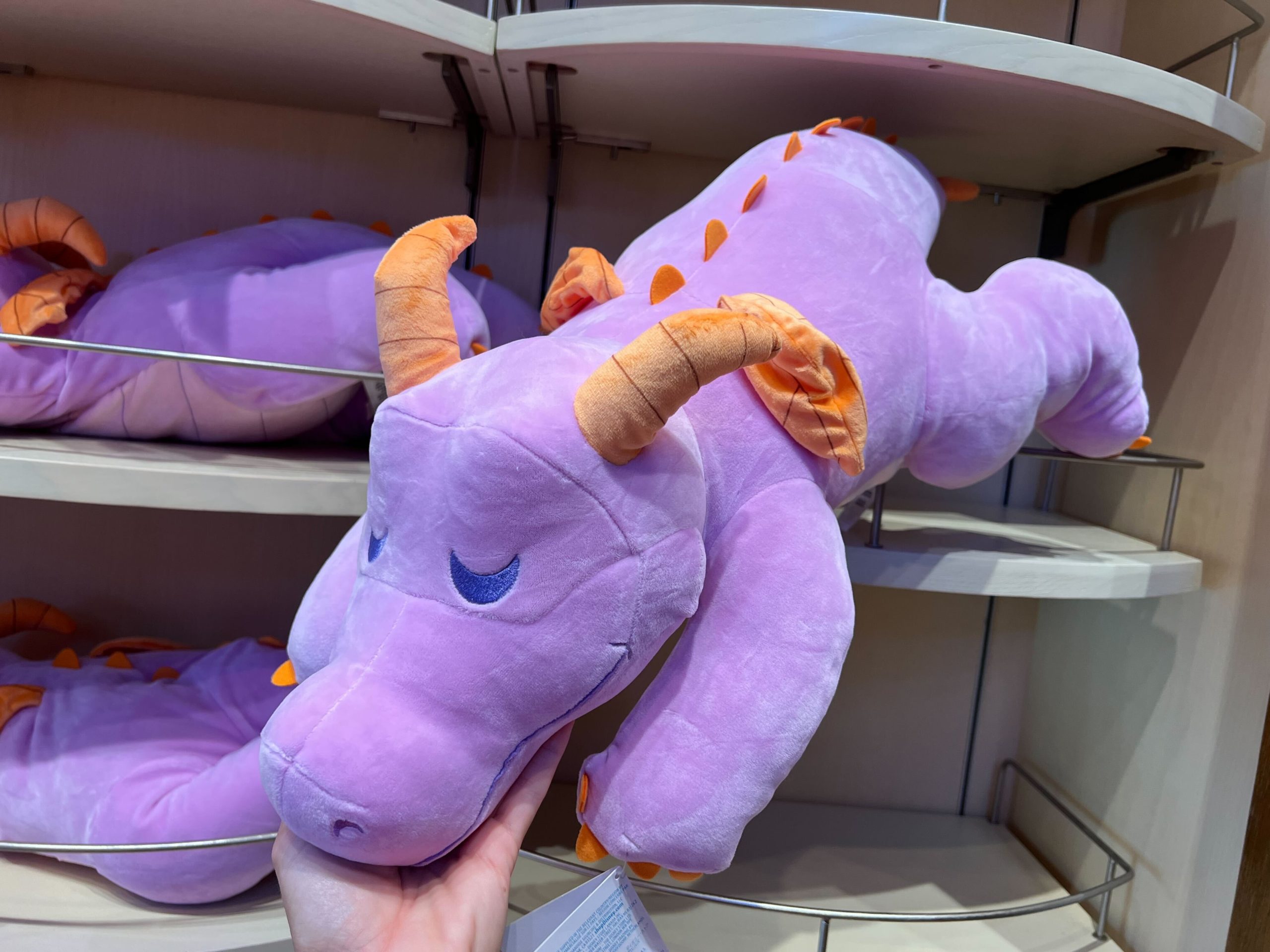 NEW Disney Parks Little Big Feet Foot 10 EPCOT Figment Plush 