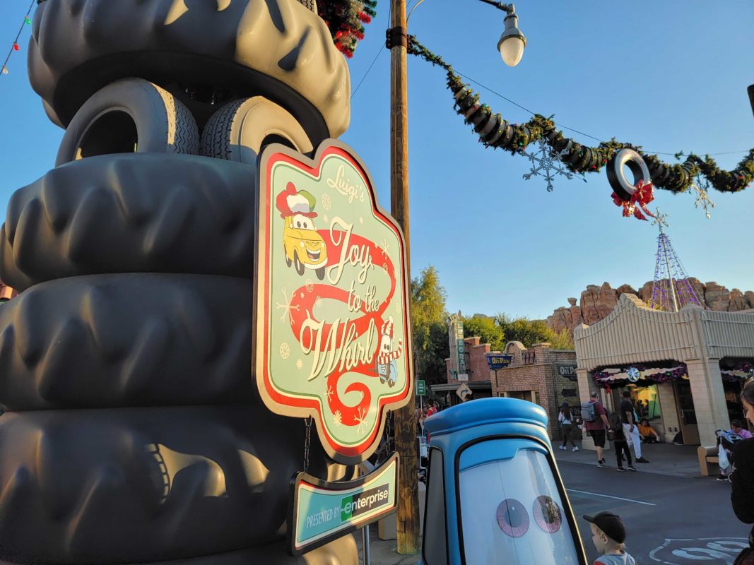 PHOTOS, VIDEO Luigi’s Joy to the Whirl in Cars Land at Disney