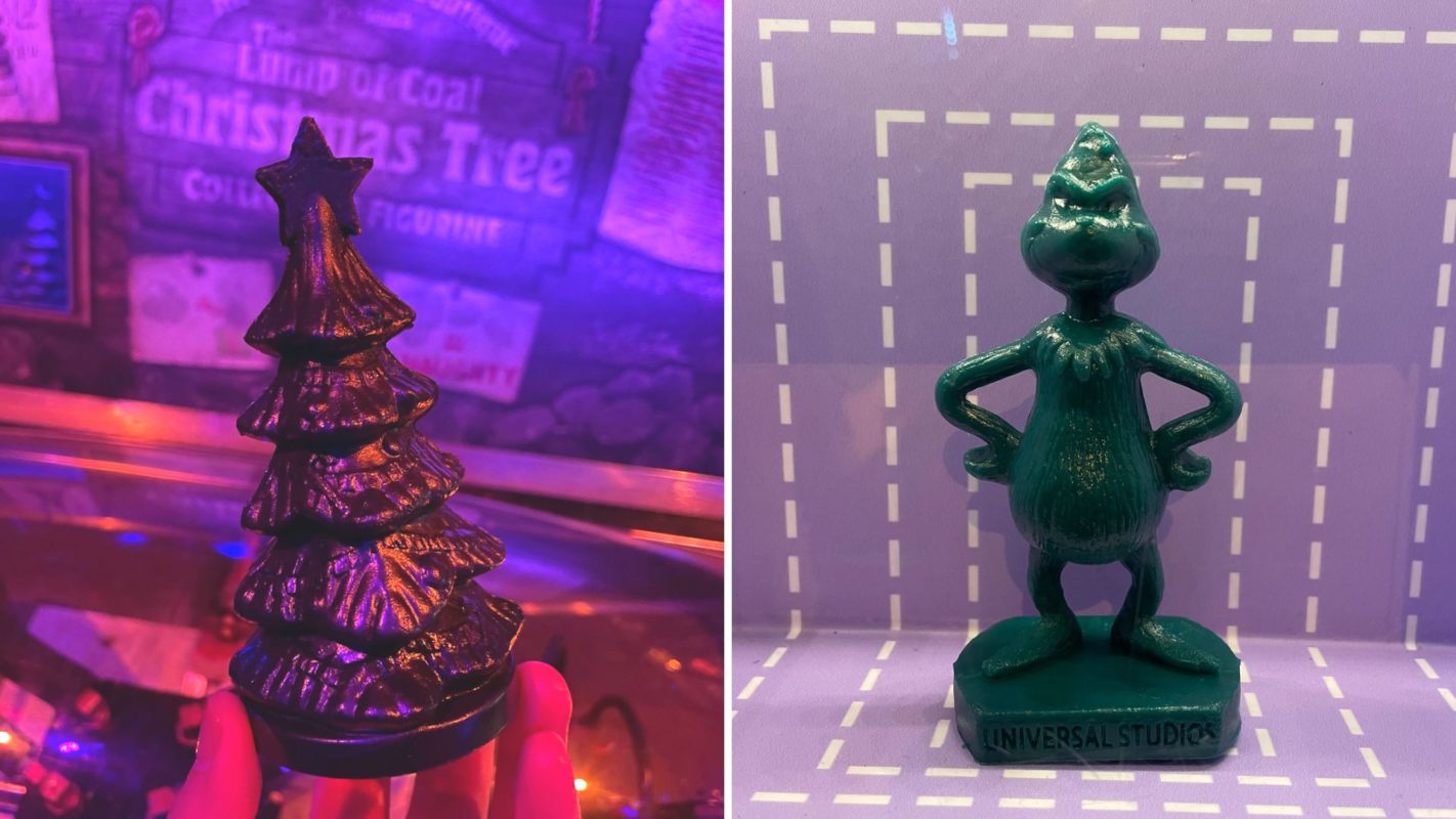 New Lump Of Coal Christmas Tree And Grinch Mold A Rama Machines At 