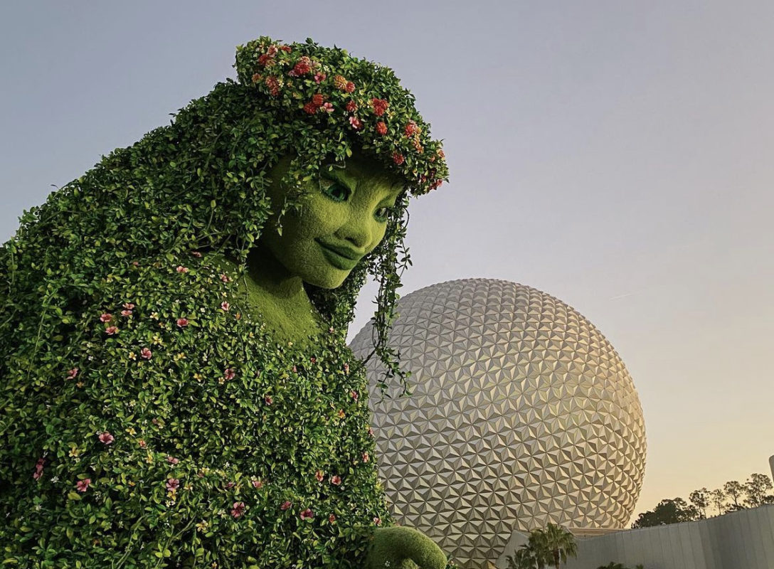 Massive Te Fiti Statue Arrives In EPCOT Walt Disney World Annual