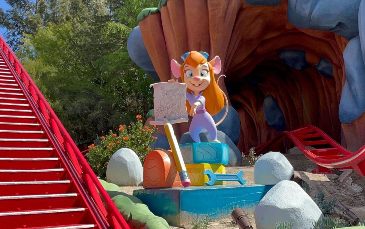 PHOTOS, VIDEO: Rethemed Chip 'n' Dale's Gadget Coaster Opens at Disneyland  - WDW News Today