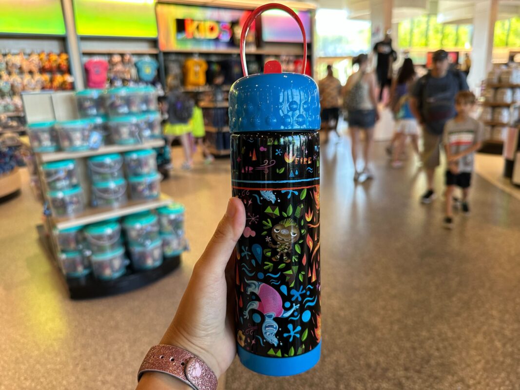 Disney Pixar 2023 Elemental Stainless Steel Water Bottle with Built-In  Straw New