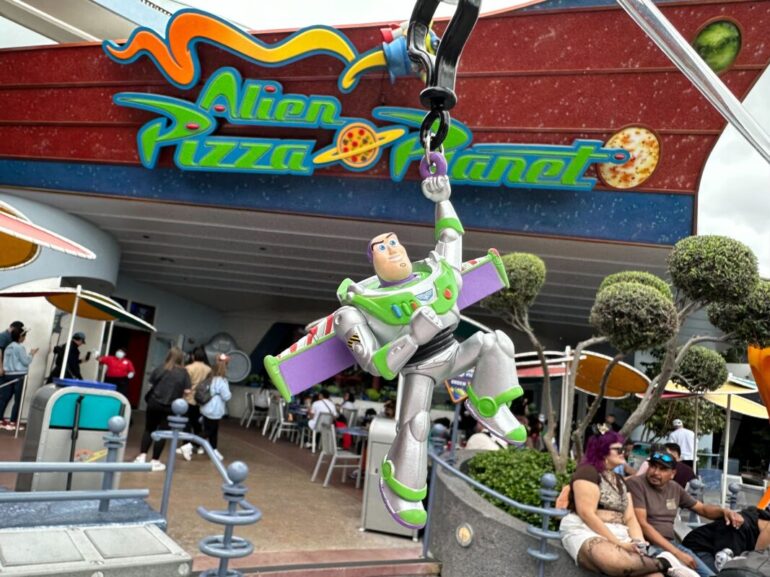New Disney100 Buzz Lightyear Straw Clip Available at Disneyland Resort Disneyland News Today