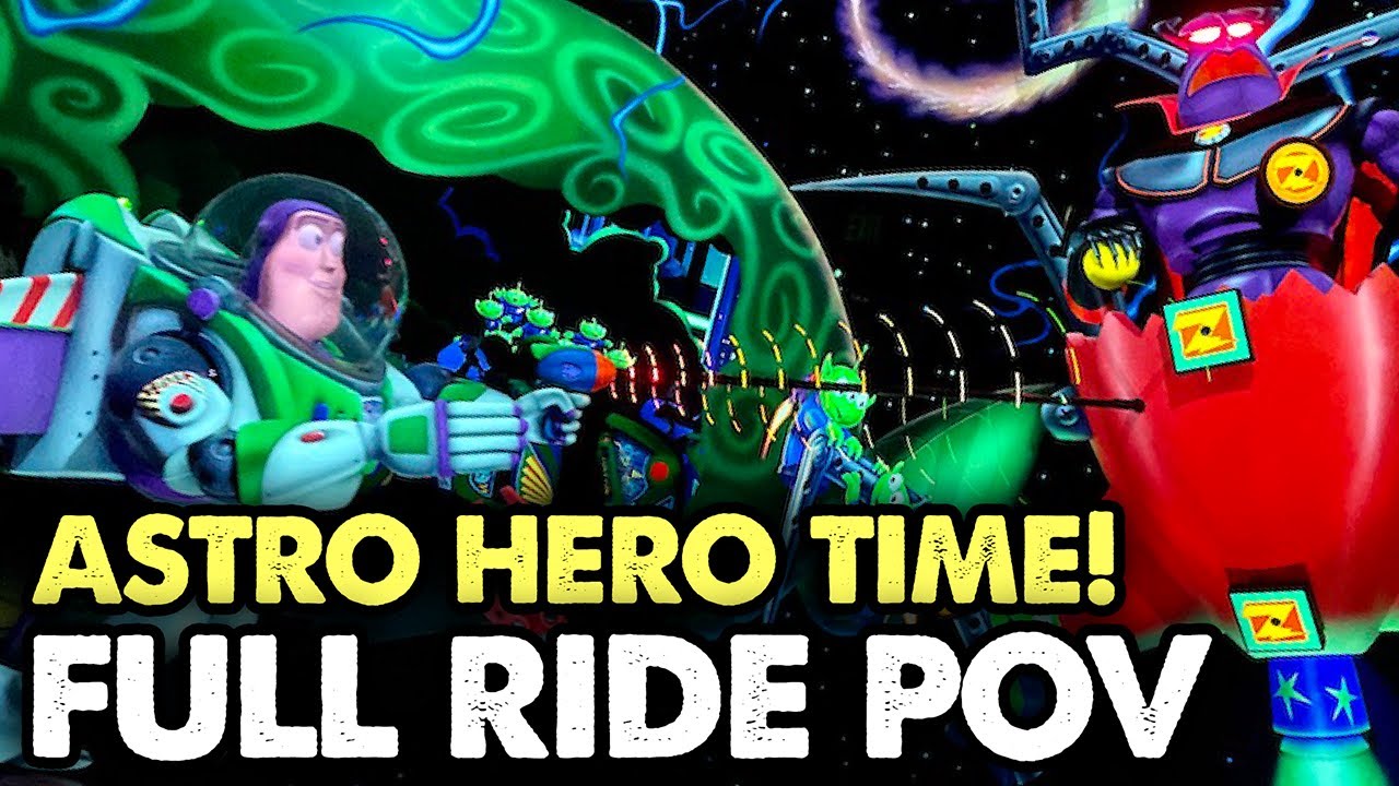 Astro Hero Time Returns to Buzz Lightyear's Astro Blasters Before