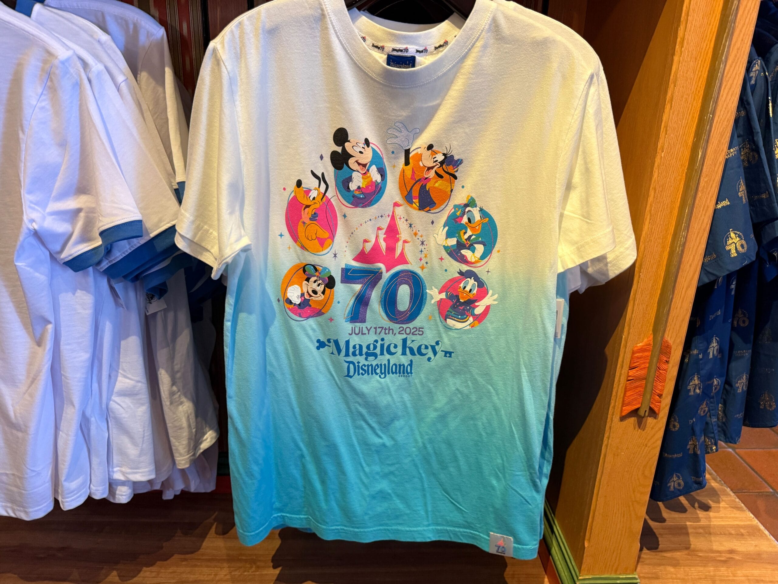 New Date-Specific 70th Anniversary T-Shirts Available at