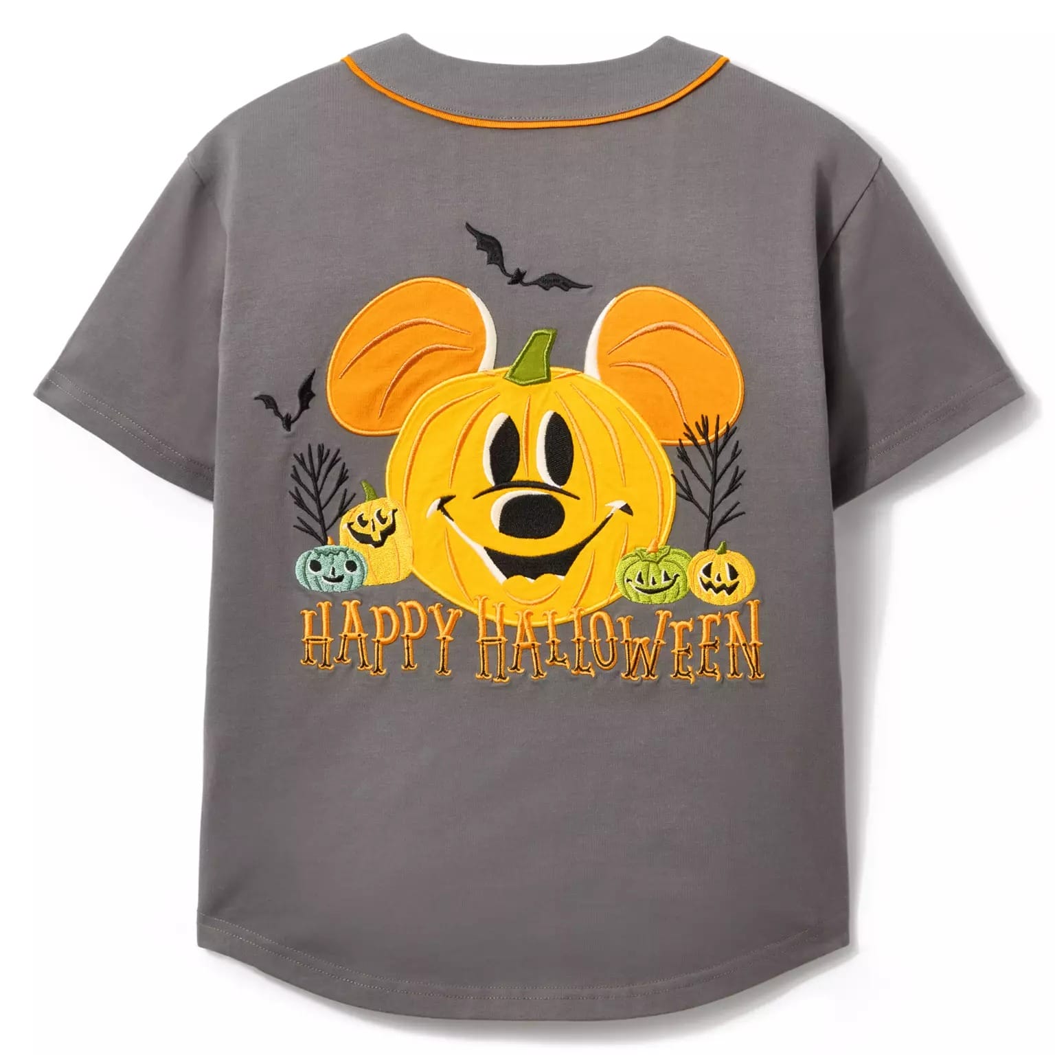 ミッキー＆フレンズ 半袖シャツ XL DISNEY HALLOWEEN Walt Disney World 2024 Mickey And Friends Embroidered