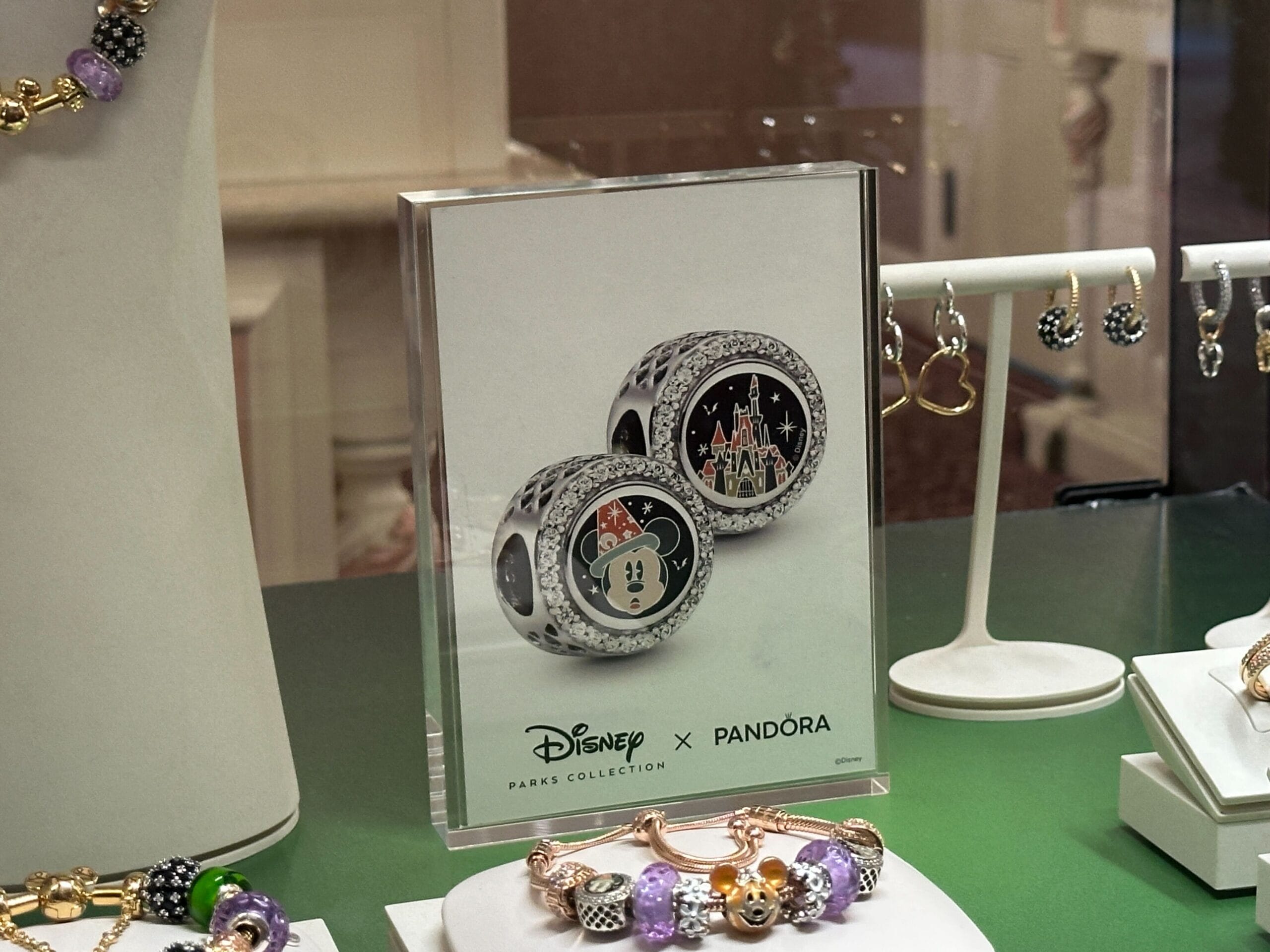 A display of jewelry on a table