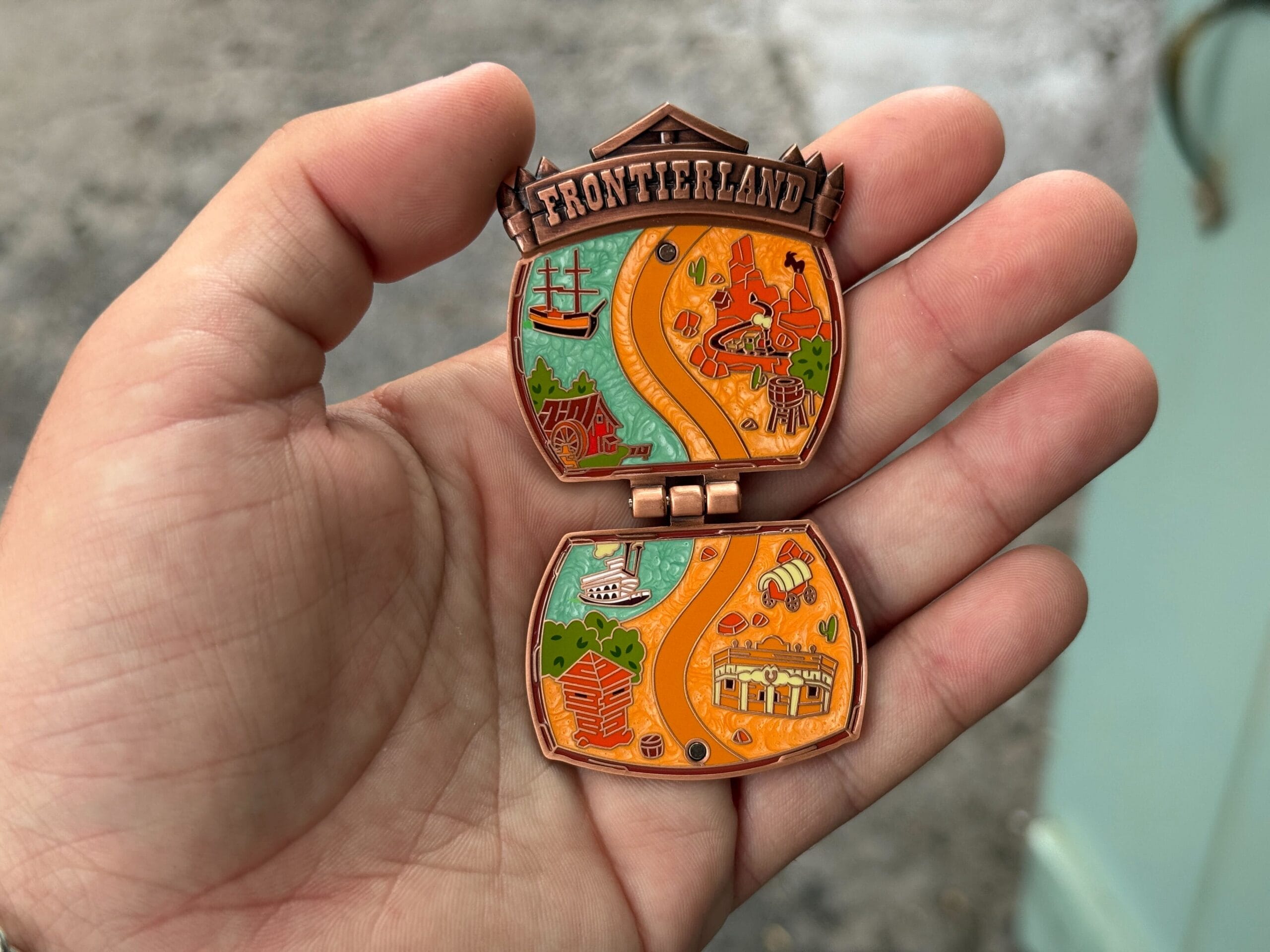New Frontierland Space Mountain - Dlr Pin Tuesday 07.15.2025 0189