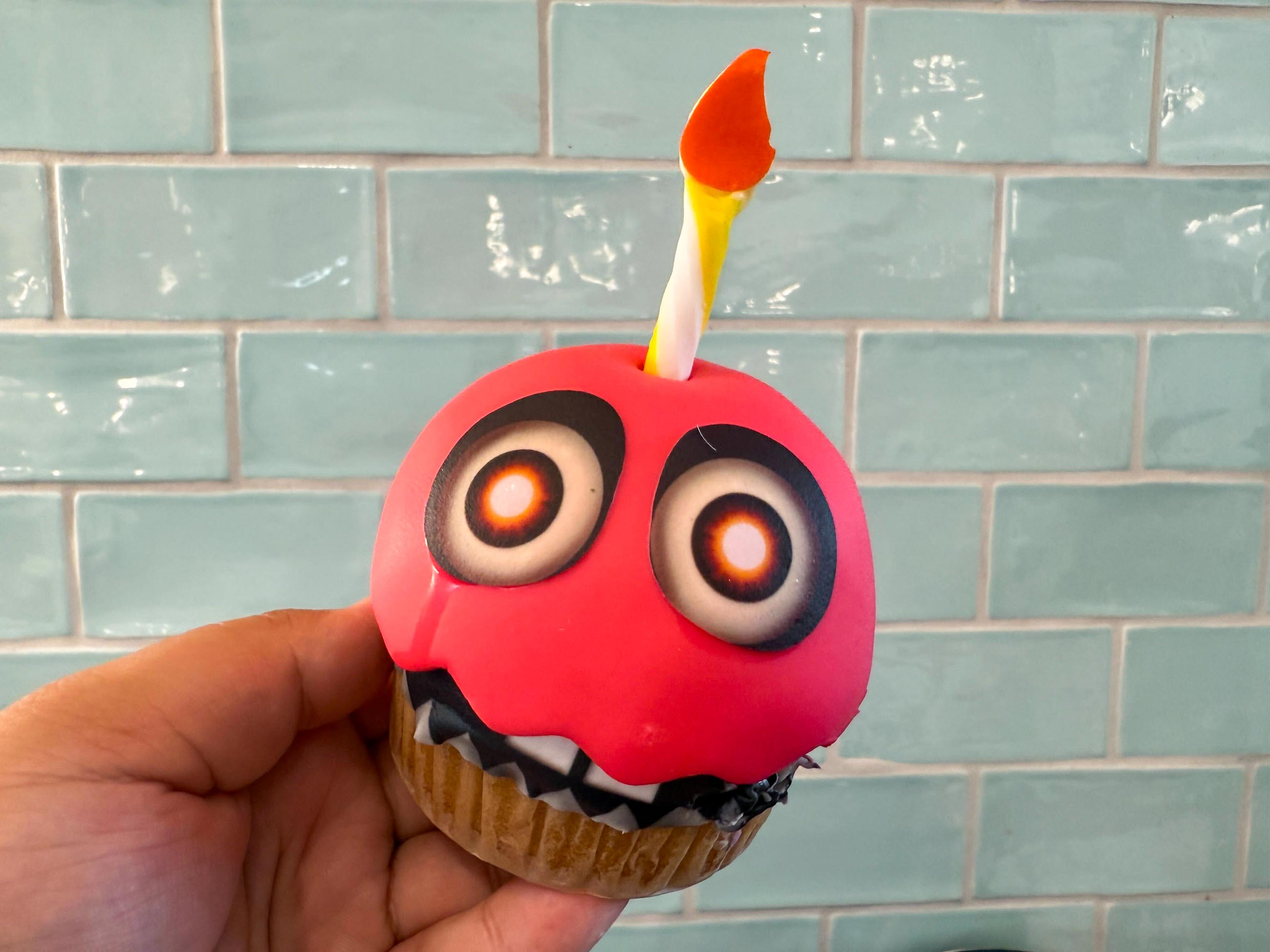 Evil Mr. Cupcake from Five Nights at Freddy's at HHN 2025