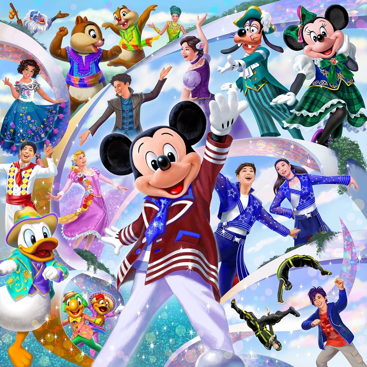 Natsu 東京ディズニーリゾート  20周年&25周年記念ブロンズ像 2025-hkdl-20th-anniversary-
