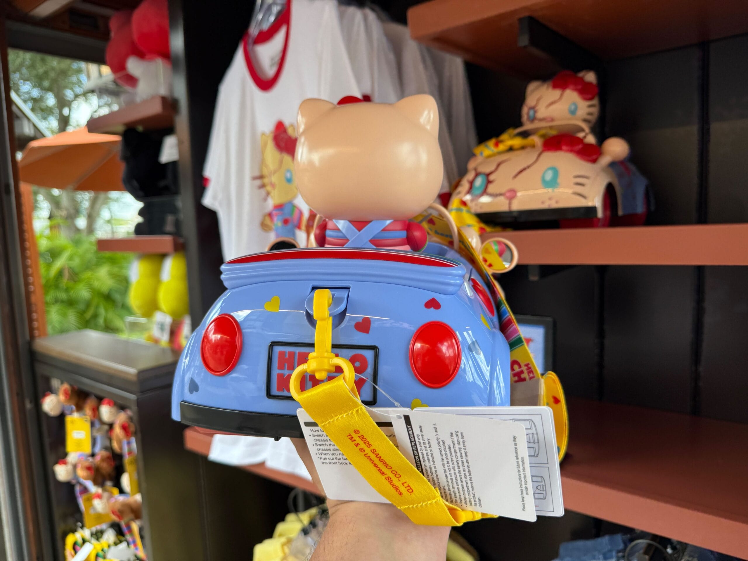 Hello Kitty Chucky Popcorn Bucket Appears at Universal