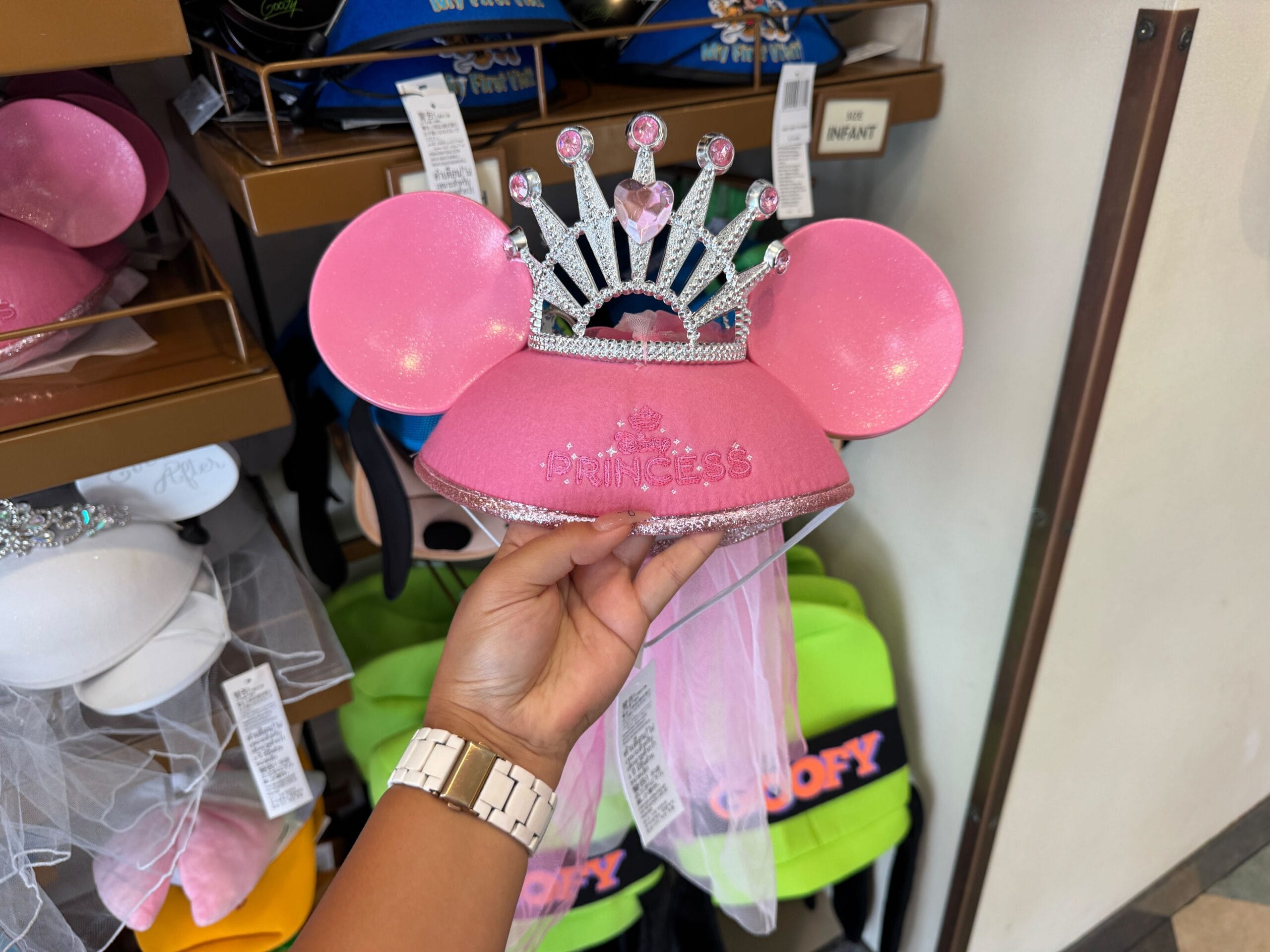Disney Princess Tiara Ball Cap and Ear Hat at Walt Disney