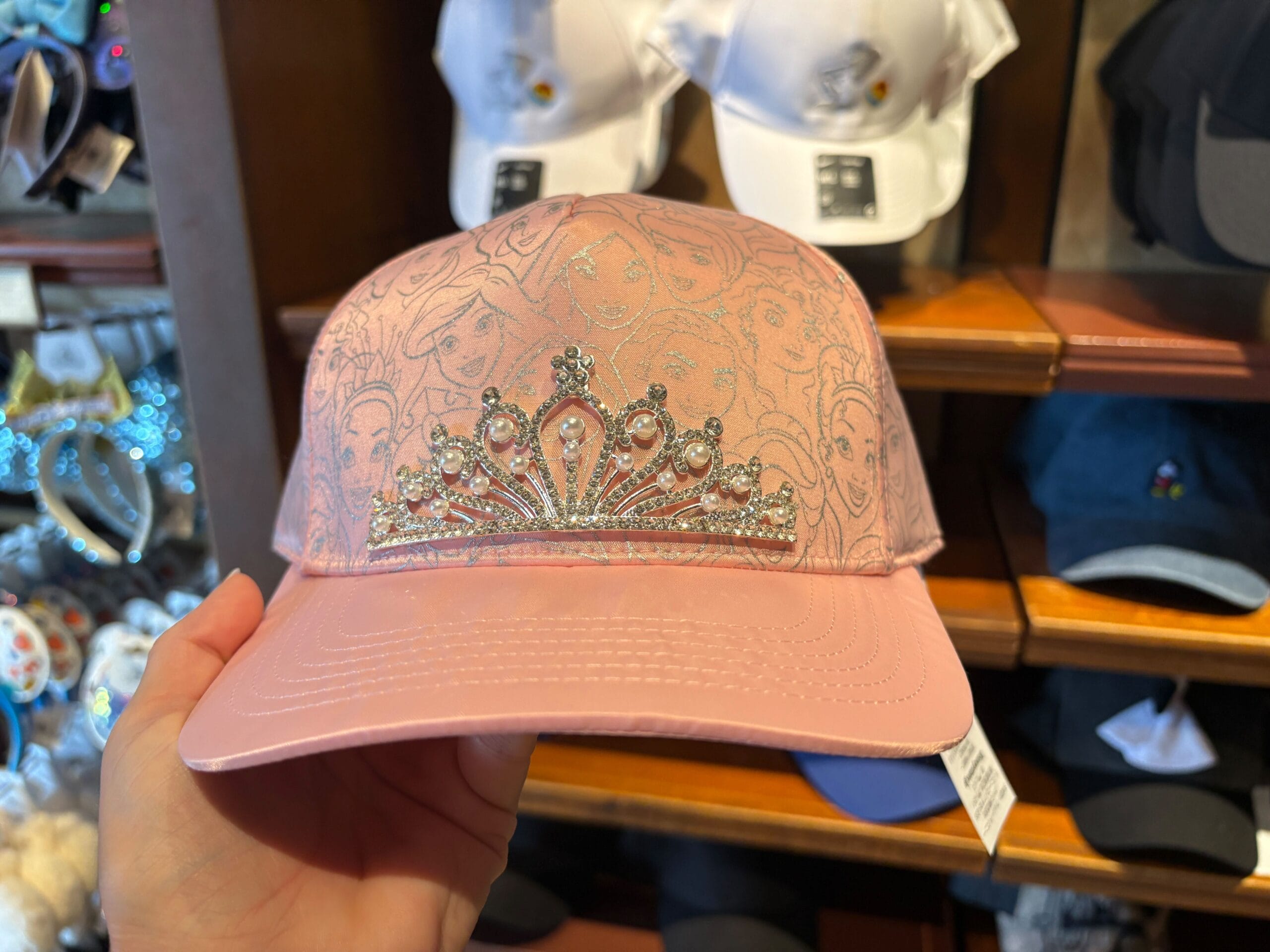 wdw ティアレイ　帽子 Disney Princess Tiara Ball Cap and Ear Hat at Walt Disney