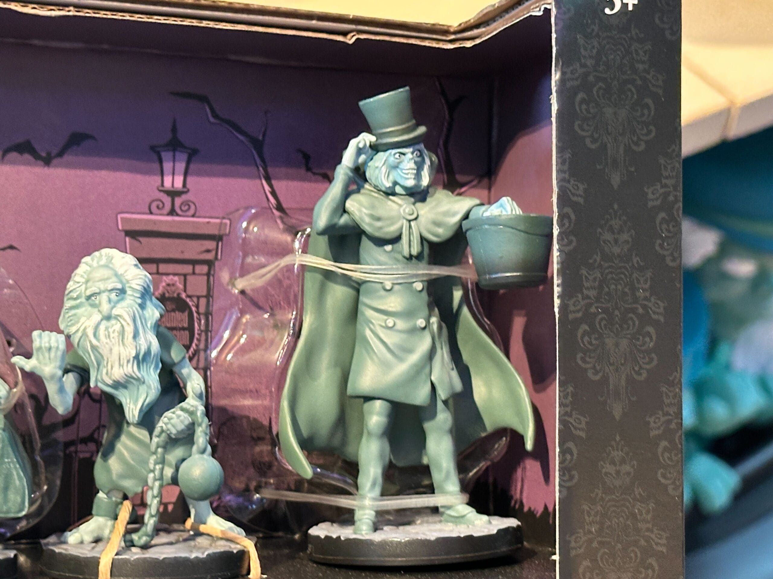 Hatbox Ghost & More Haunted Mansion Characters in Figure Set at