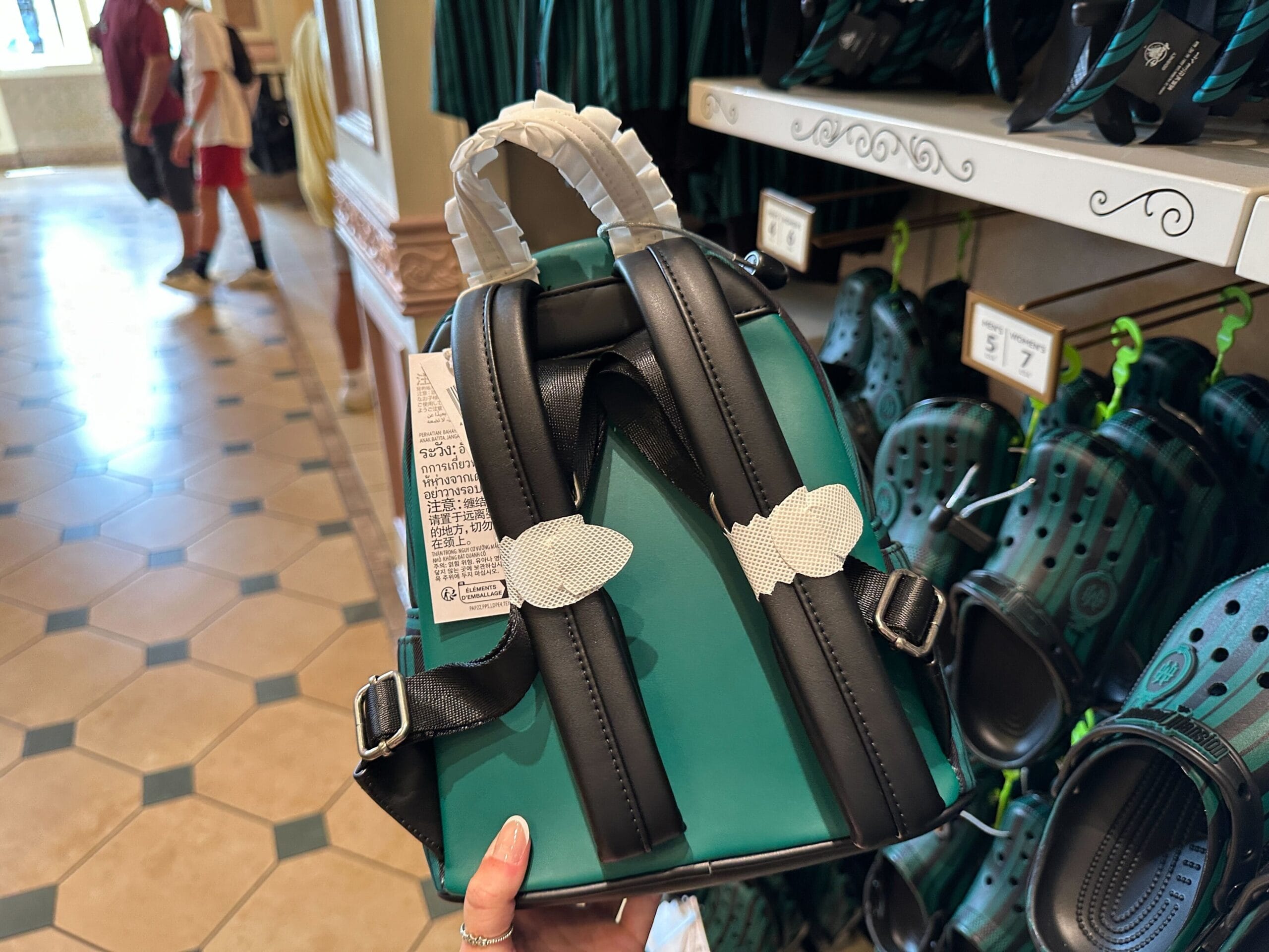 Ghost Host-Inspired Haunted Mansion Loungefly Backpack at