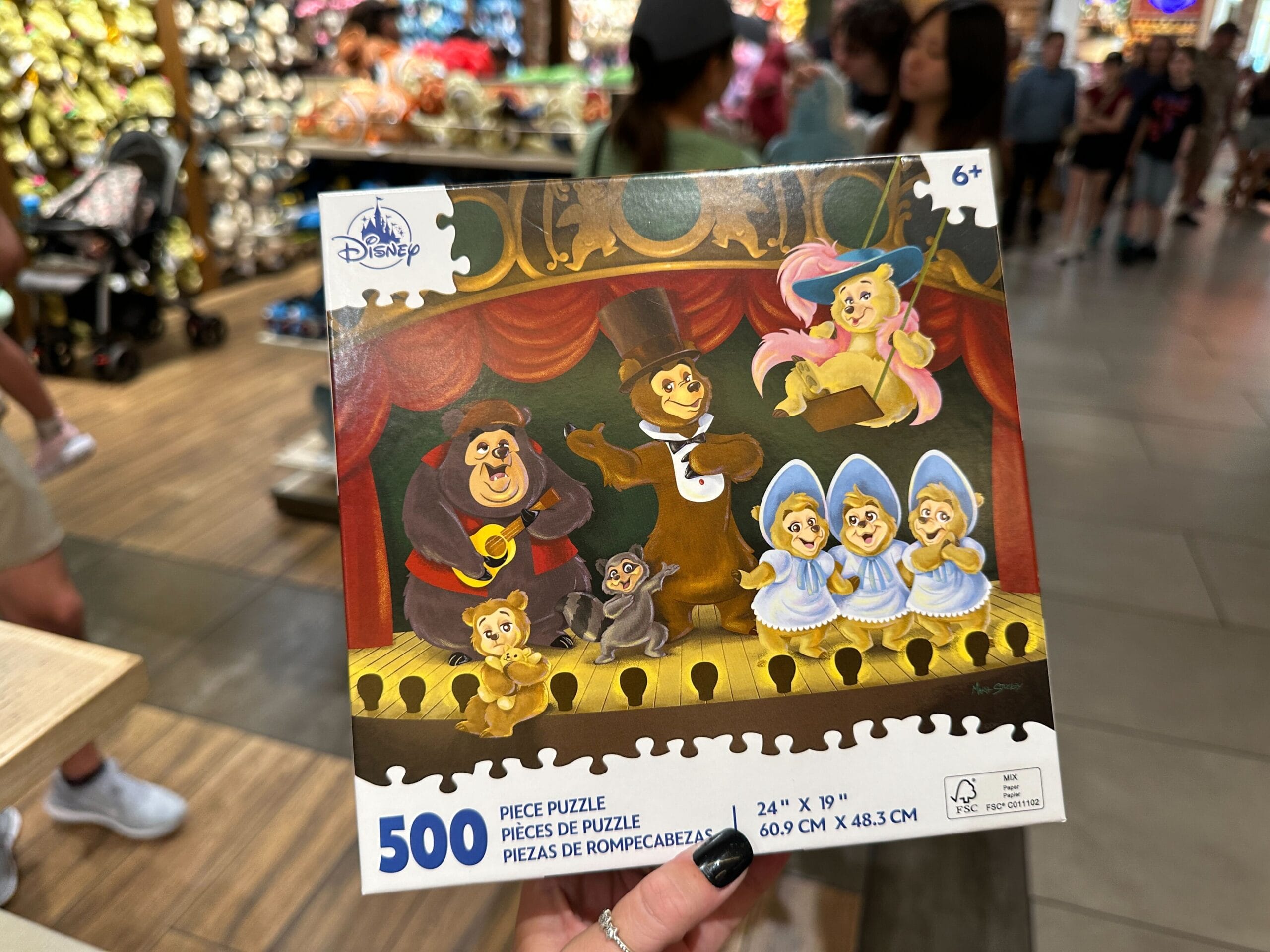 Disney Puzzles Featuring Dreamfinder, Mr. Toad, & Country Bears