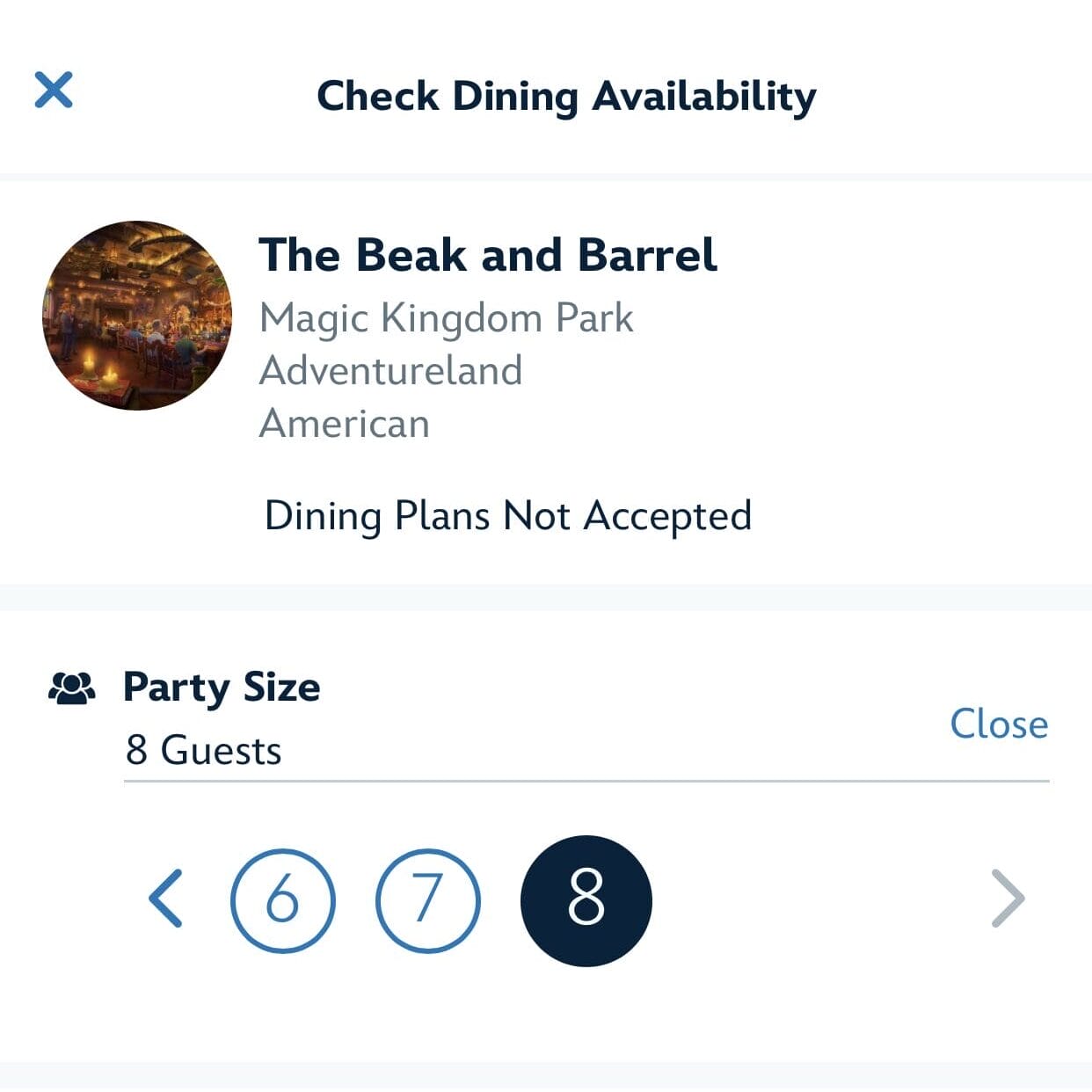 Reserve your table for 8 at The Beak and Barrel—September 2025 reservations now open!