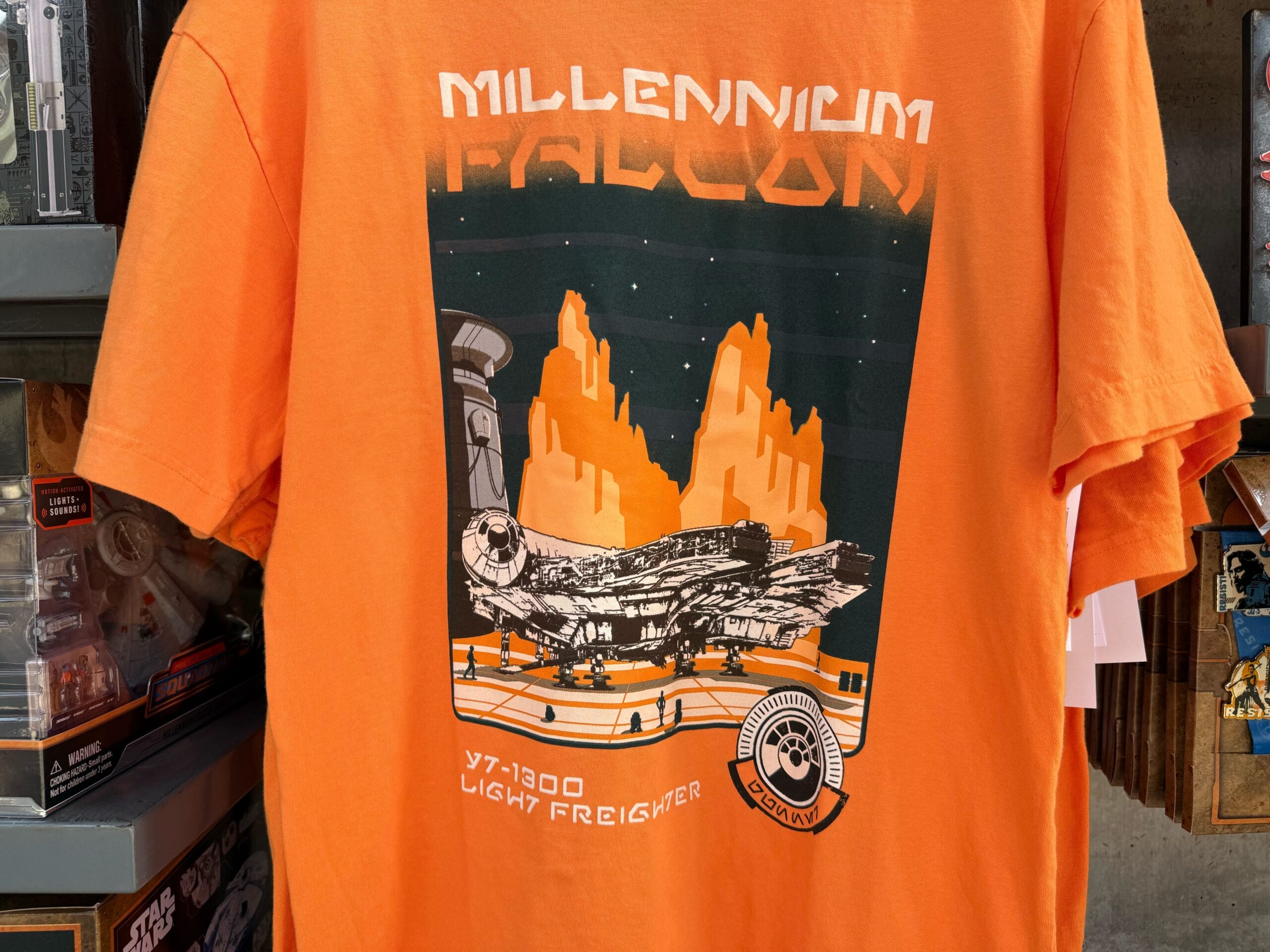 Star Wars: Galaxy's Edge Millennium Falcon and Stormtrooper T