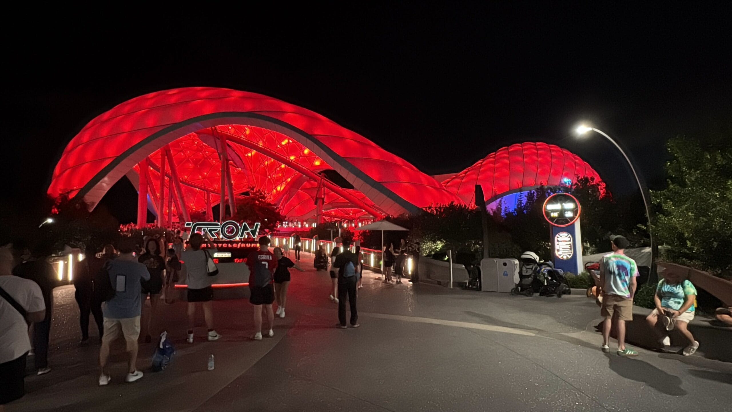 What Happens When a Red TRON Overlay Meets Nine Inch Nails at Magic Kingdom?