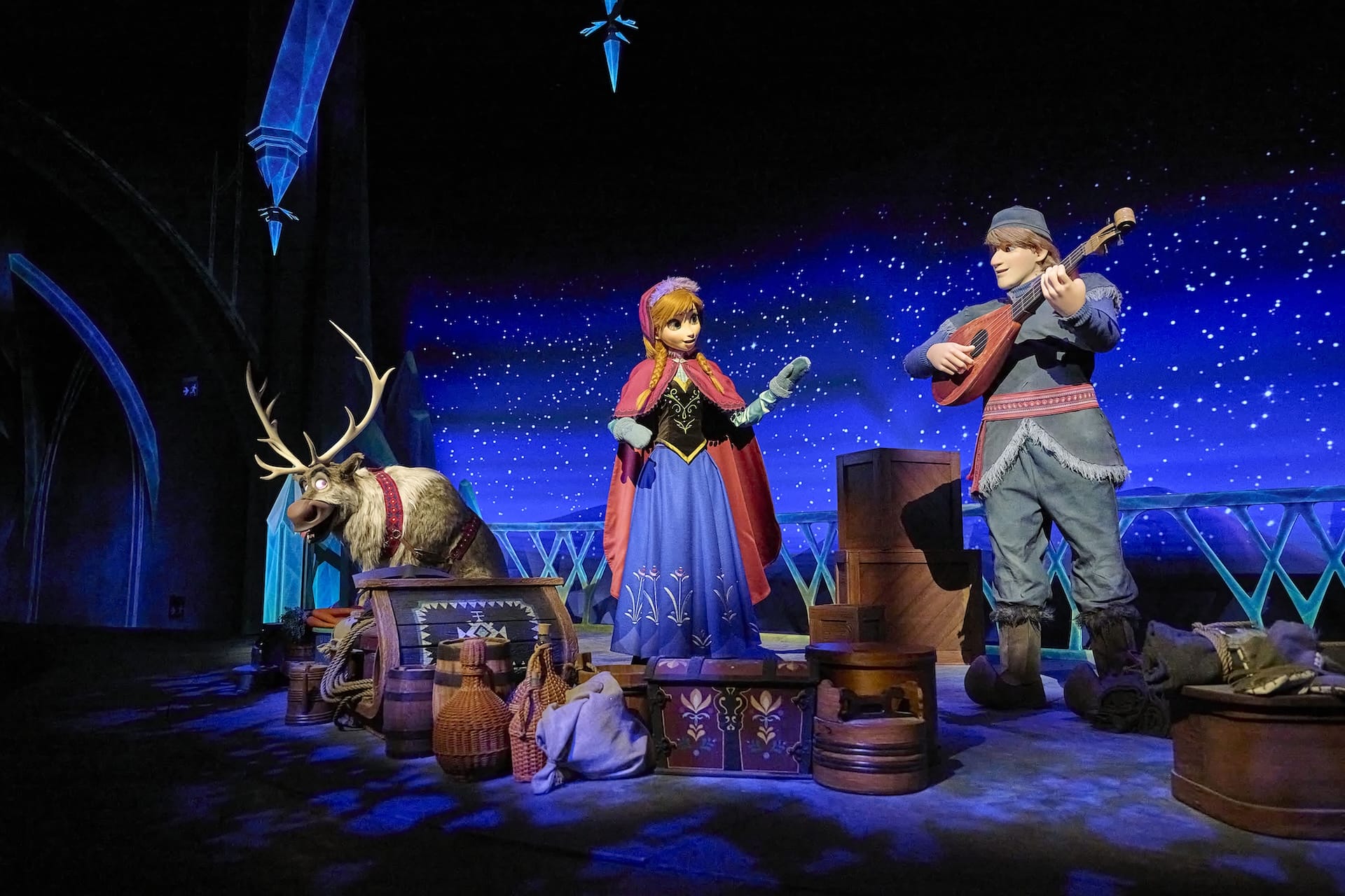 Projection-Face Audio Animatronics Being Replaced on Frozen Ever After at EPCOT
