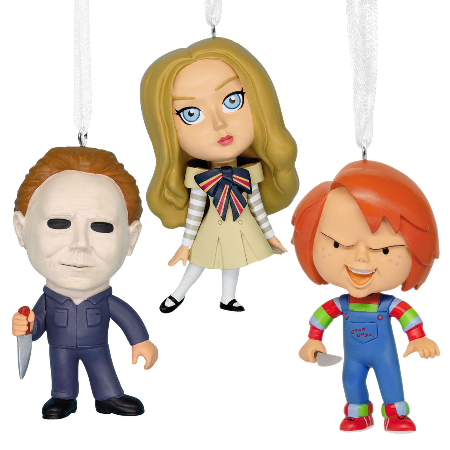 Movie Moments Hallmark Ornaments: Michael Myers, M3GAN, and Chucky