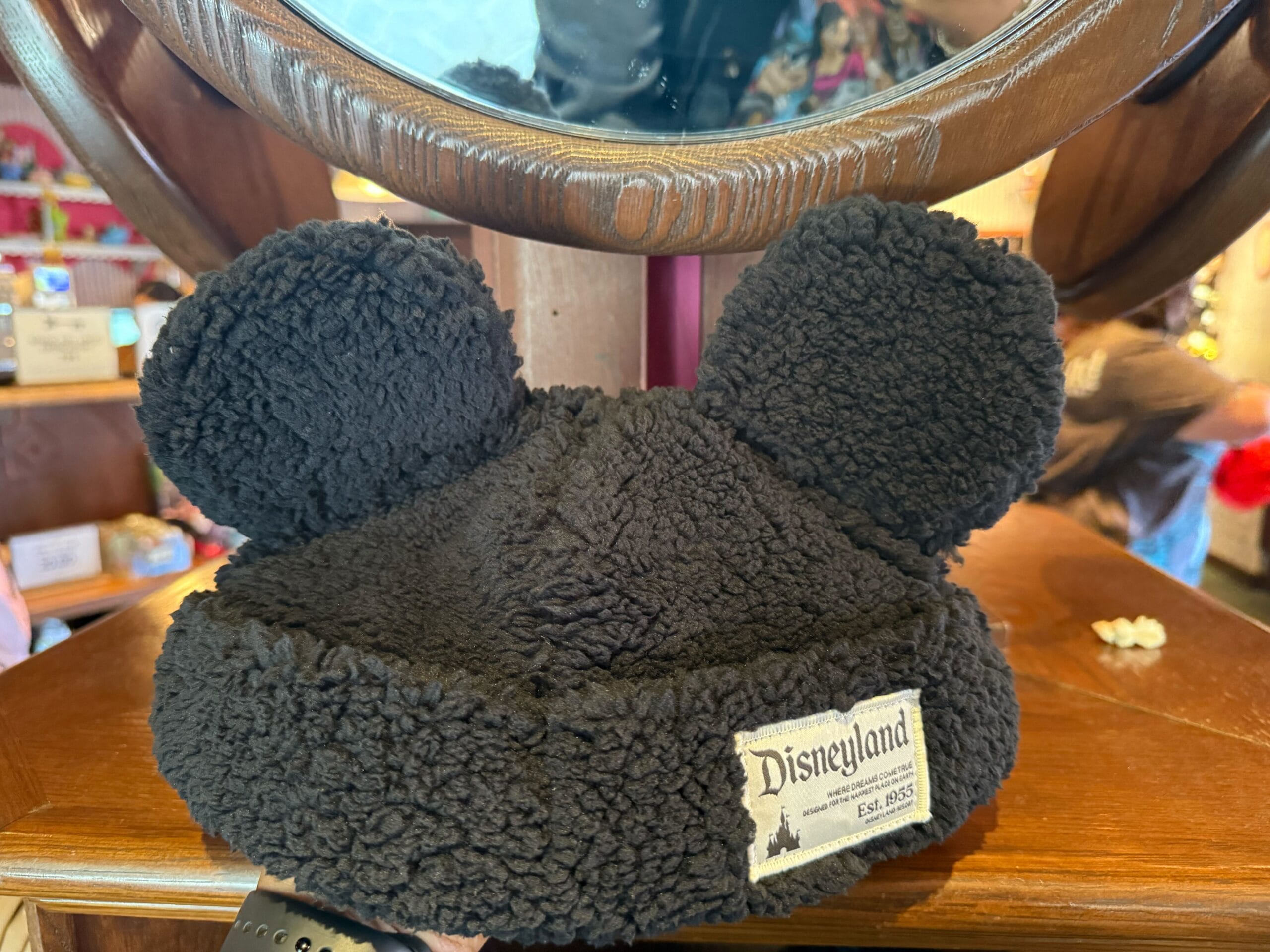 Sherpa Mickey Ears Hat
