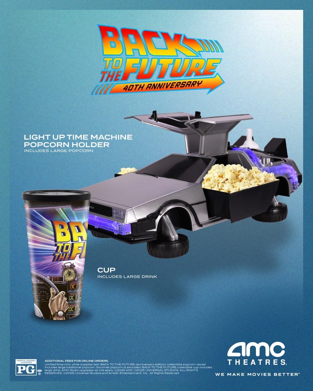 back to the future popcorn bucket
