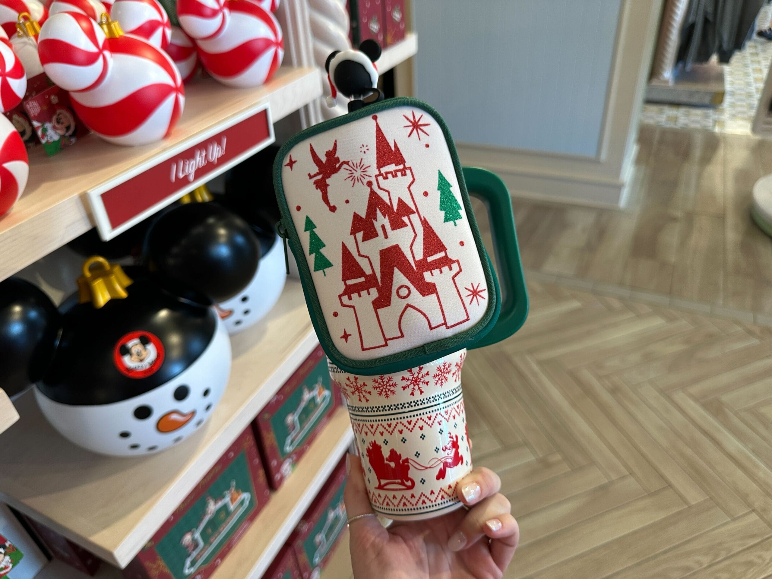 Christmas Sweater-Inspired Tumbler Spotted at Walt Disney World Resort