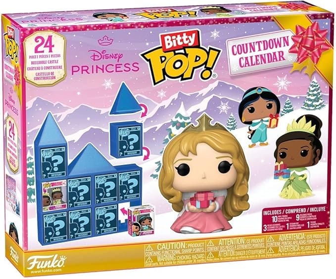 Bitty Pop! Disney Princess countdown calendar—exclusive on Amazon Prime just in time for Big Deal Day.