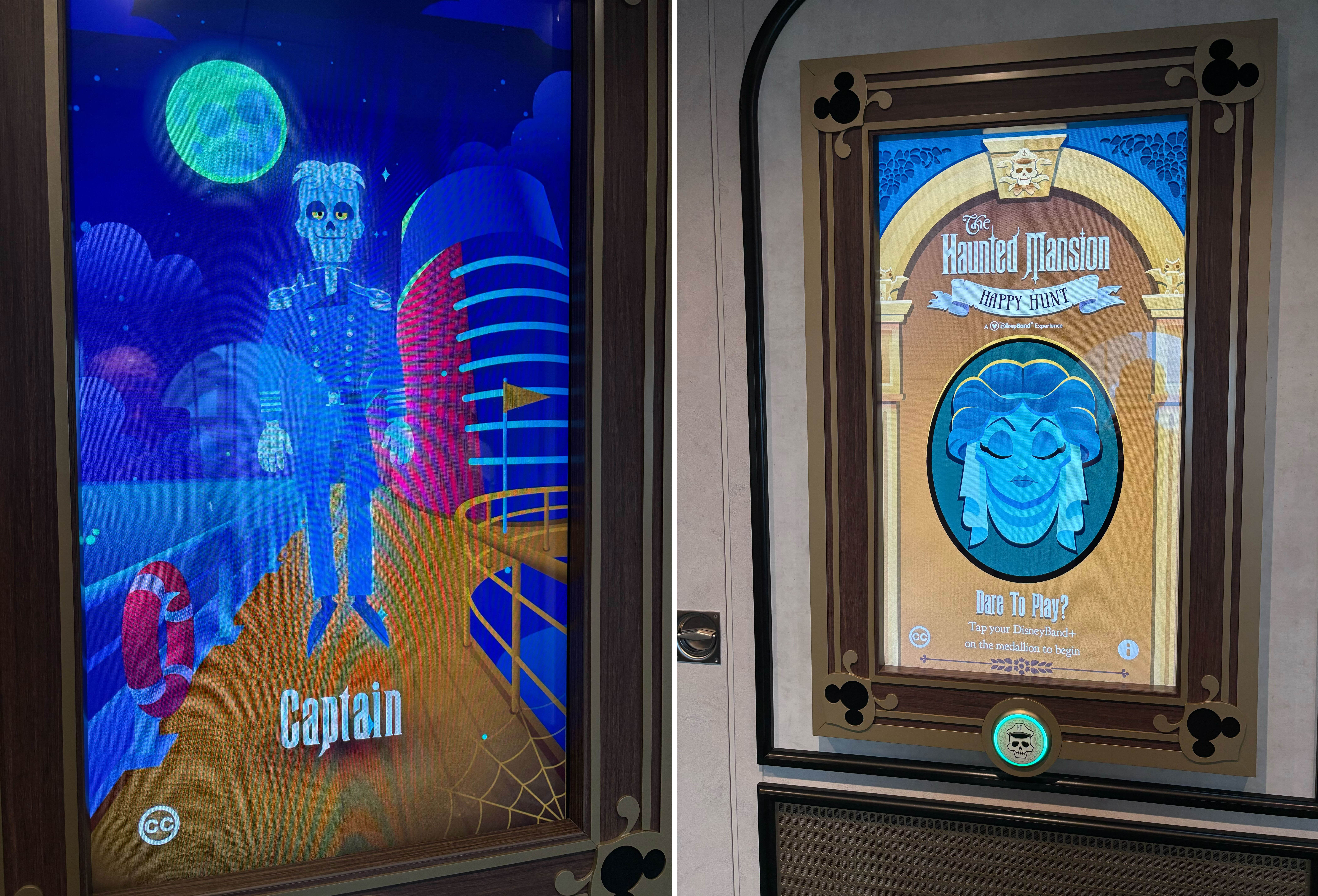 Haunted Mansion Scavenger Hunt Materializes At Sea On Disney Treasure