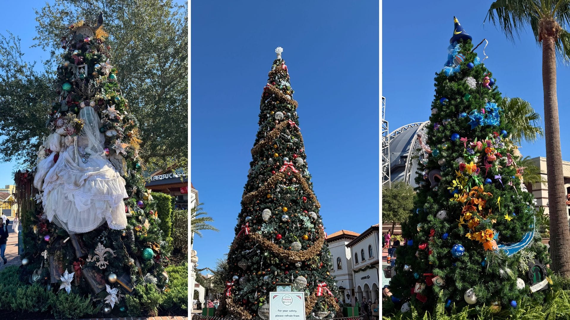 Tour The 2025 Disney Springs Christmas Tree Stroll