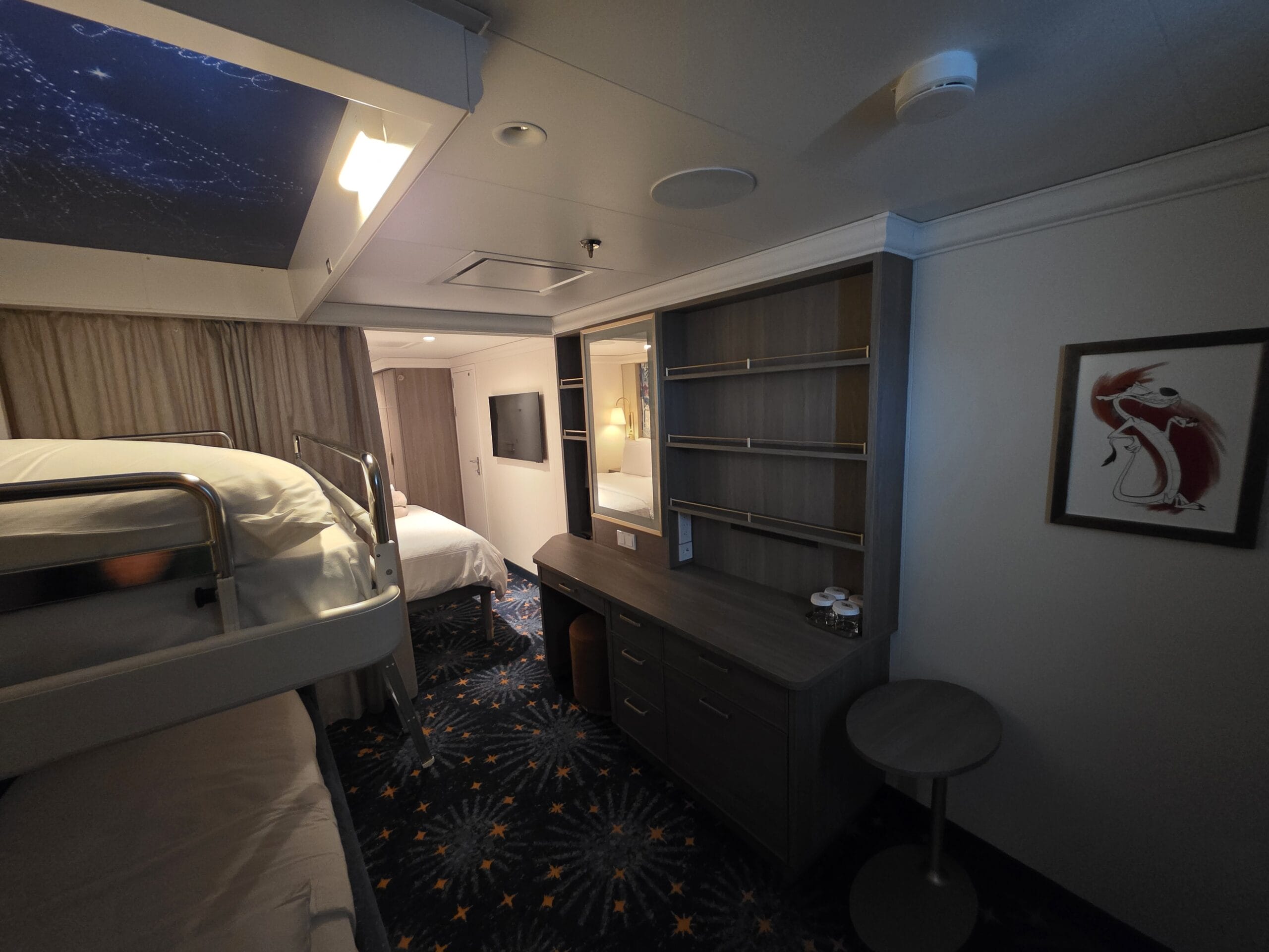 Deluxe Oceanview Stateroom on the Disney Destiny