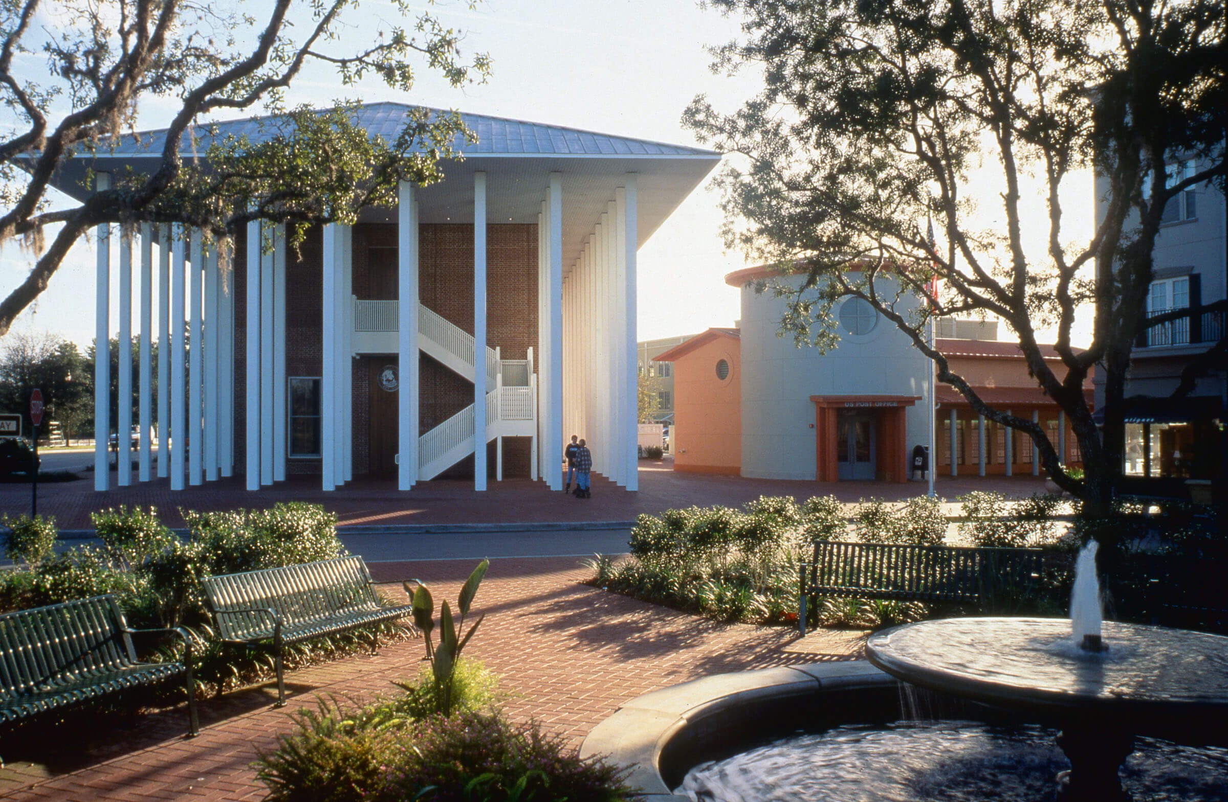 a picture of celebration buildings