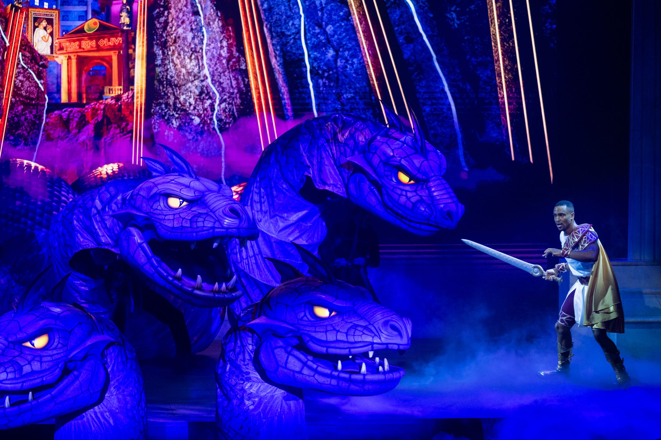 New Hercules Stage Show on Disney Destiny Cruise Ship